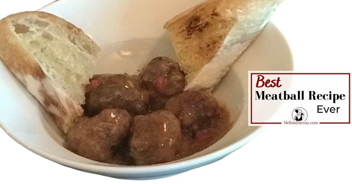 Meatball Recipe with Wine Pairing