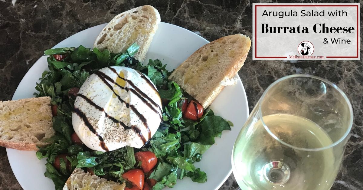 Arugula Salad with Burrata Cheese