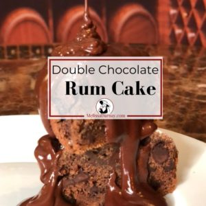 Double Chocolate Rum Cake
