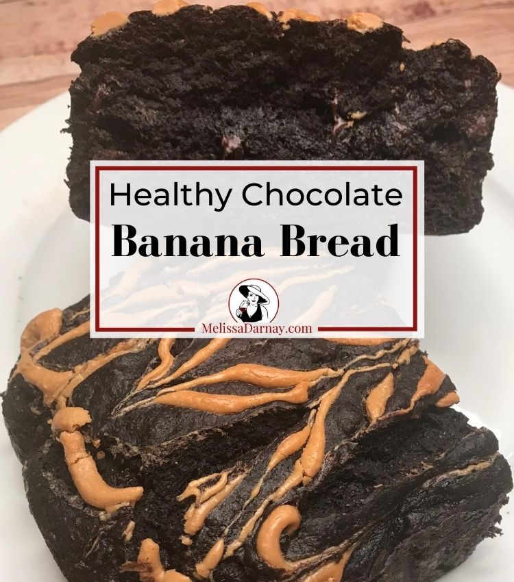 Healthy Chocolate Banana Bread